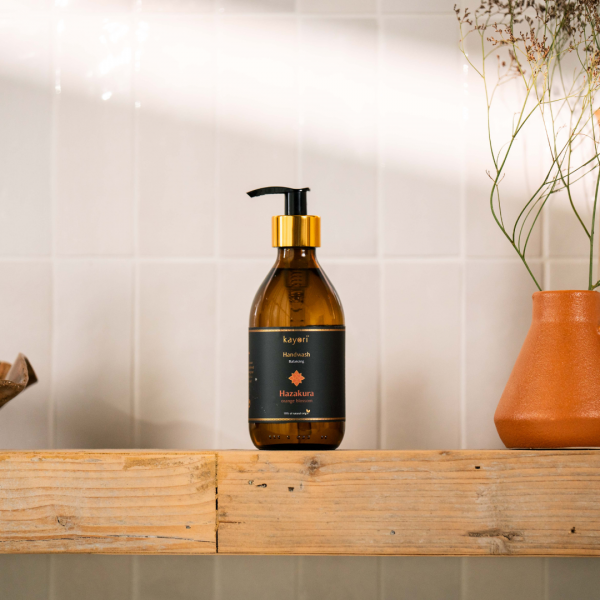 Kayori - Handwash - 250ml - Glas - Hazakura
