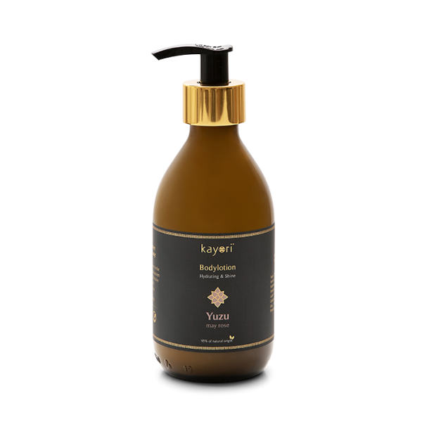 Kayori - Body Lotion - 250ml - Glas - Yuzu