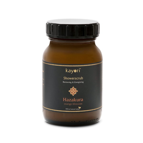 Kayori - Shower scrub - 250ml - Hazakura