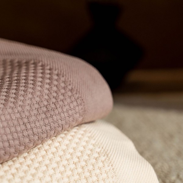 Kayori bedsprei Kanda - Mauve