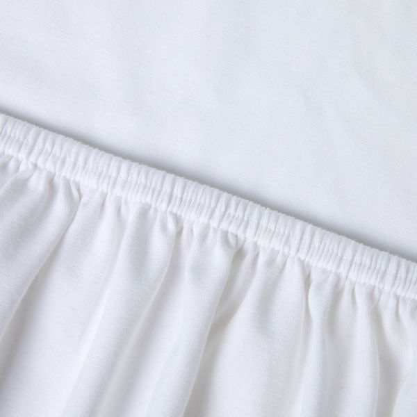 Kayori Saiko splitmatras hoeslaken - Wit