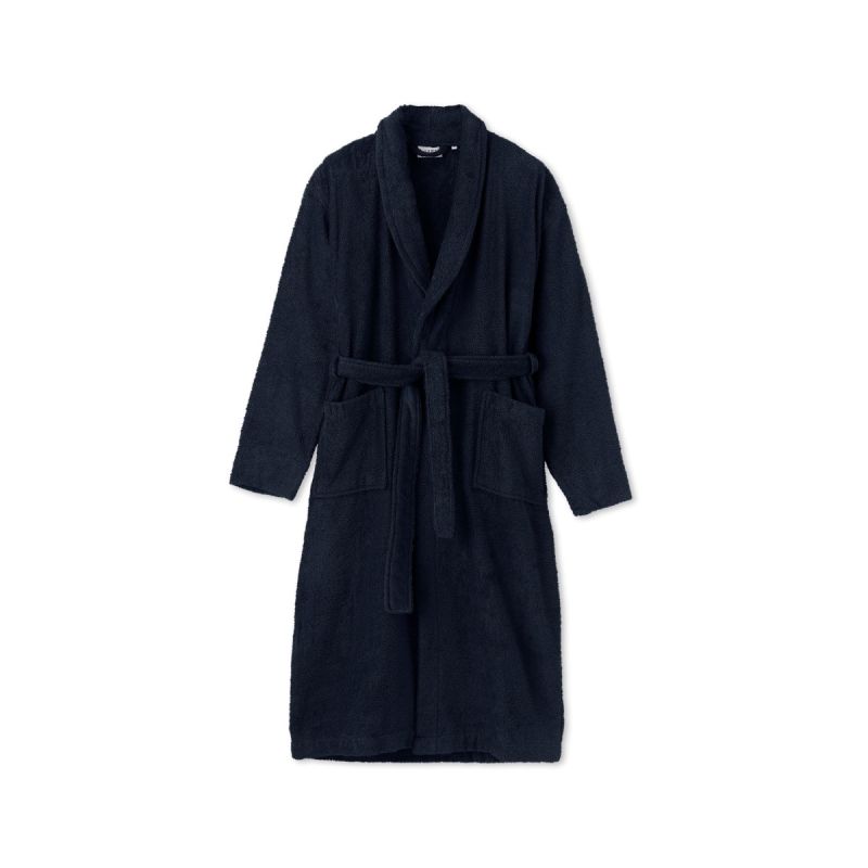Kayori Fanshi badjas - Donkerblauw
