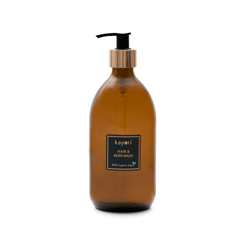 Kayori - Hair & Body Wash - Glas - 500ml - Kohaku