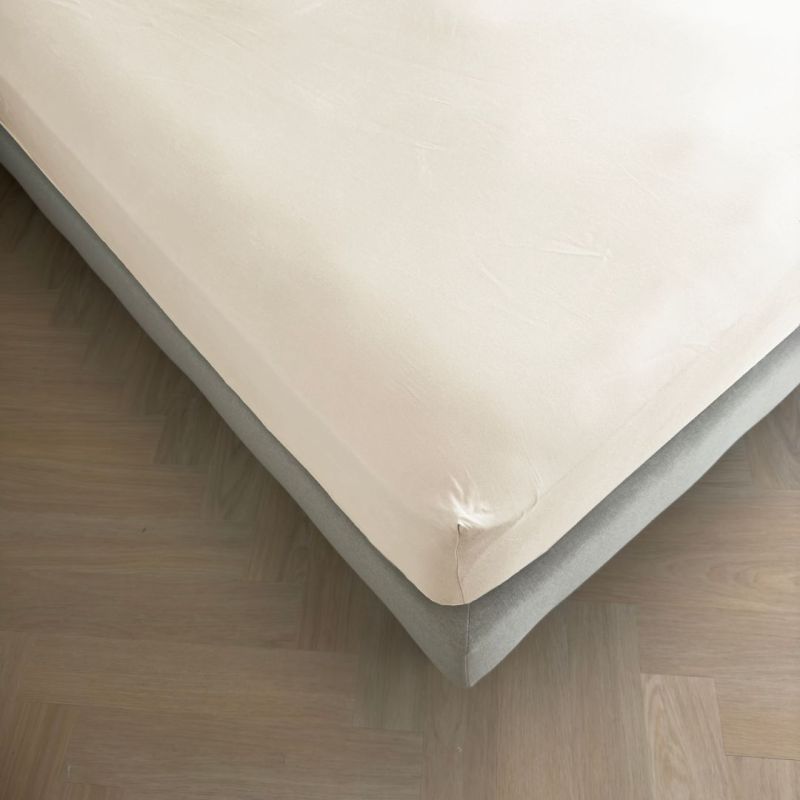 Kayori topper hoeslaken Kiyo Tencel - Offwhite