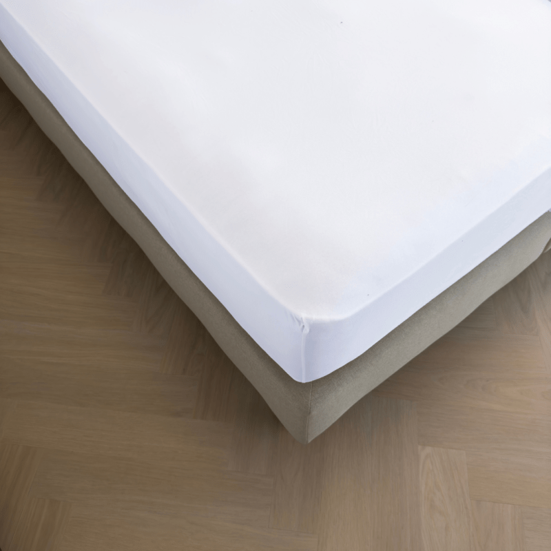 Kayori split matras hoeslaken Saiko Jersey - Wit 