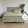 Kayori Sota splittopper hoeslaken Tencel - Saliegroen 