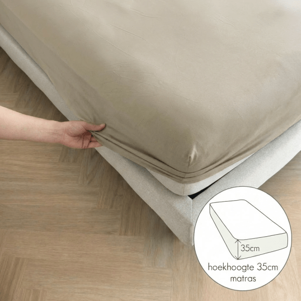 Kayori hoeslaken Simba Bamboe - Saliegroen