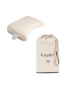 Kayori - Saiko - Kussensloop 10cm 2 stuks - 40x60 - Zand
