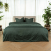 Kayori Elin dekbedovertrek - Donkergroen