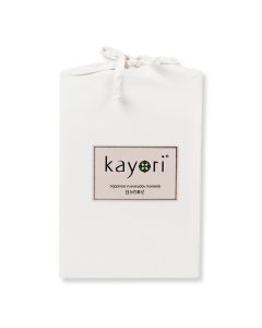 Kayori Kai topper hoeslaken Katoen - Offwhite
