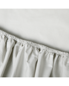 Kayori Shizu perkal splittopper hoeslaken - zilvergrijs