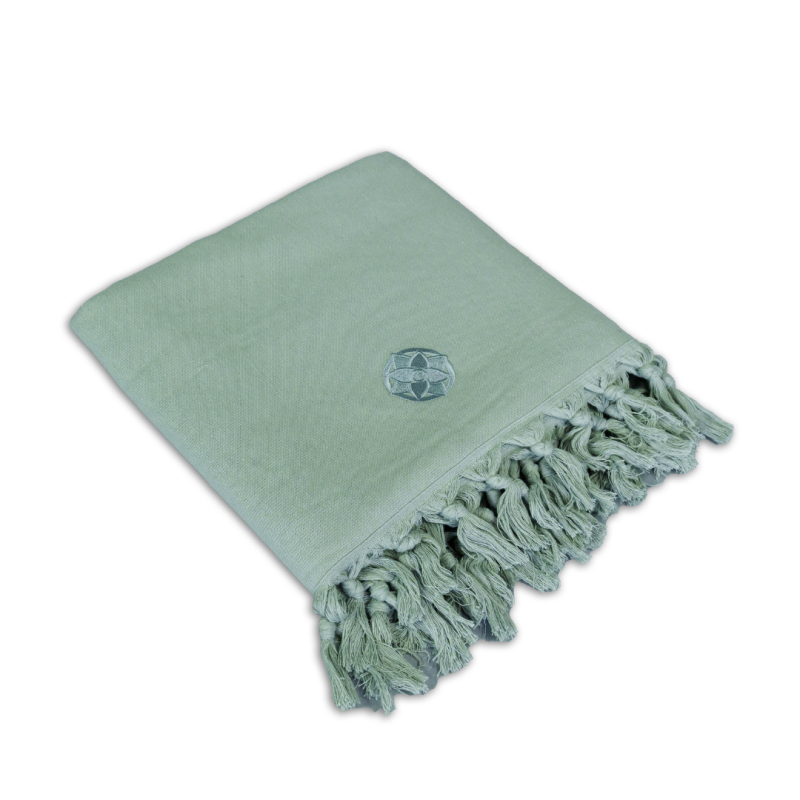 Kayori - Home Spa - Hammamdoek - 100x180 - Donkergroen