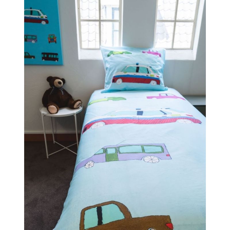 Kayori Kids - 4 Wielen dekbed - 100% katoen - Multi