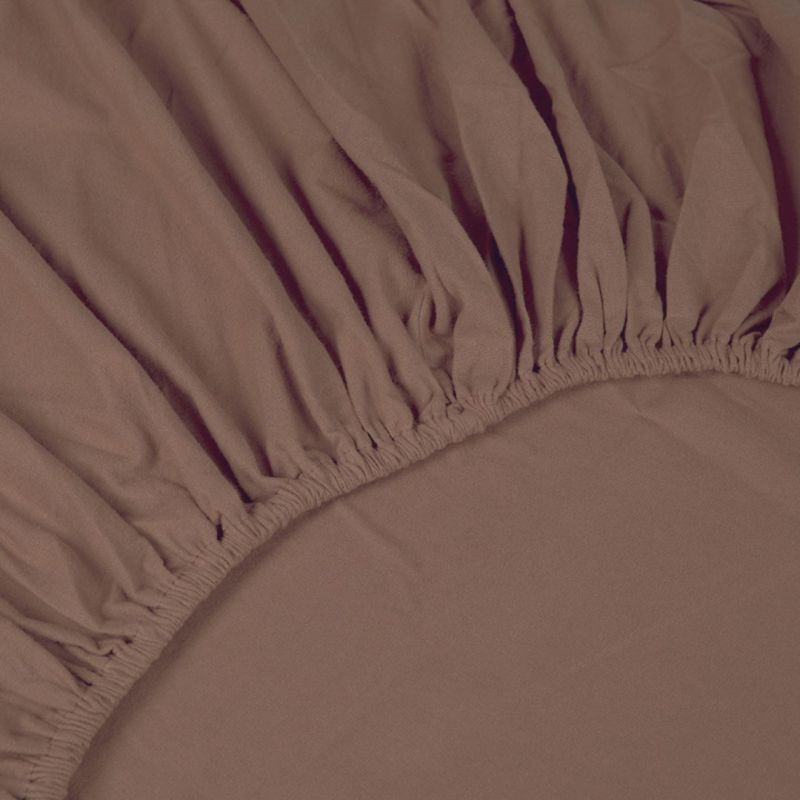 Kayori hoeslaken Atsui Flanel - Taupe 