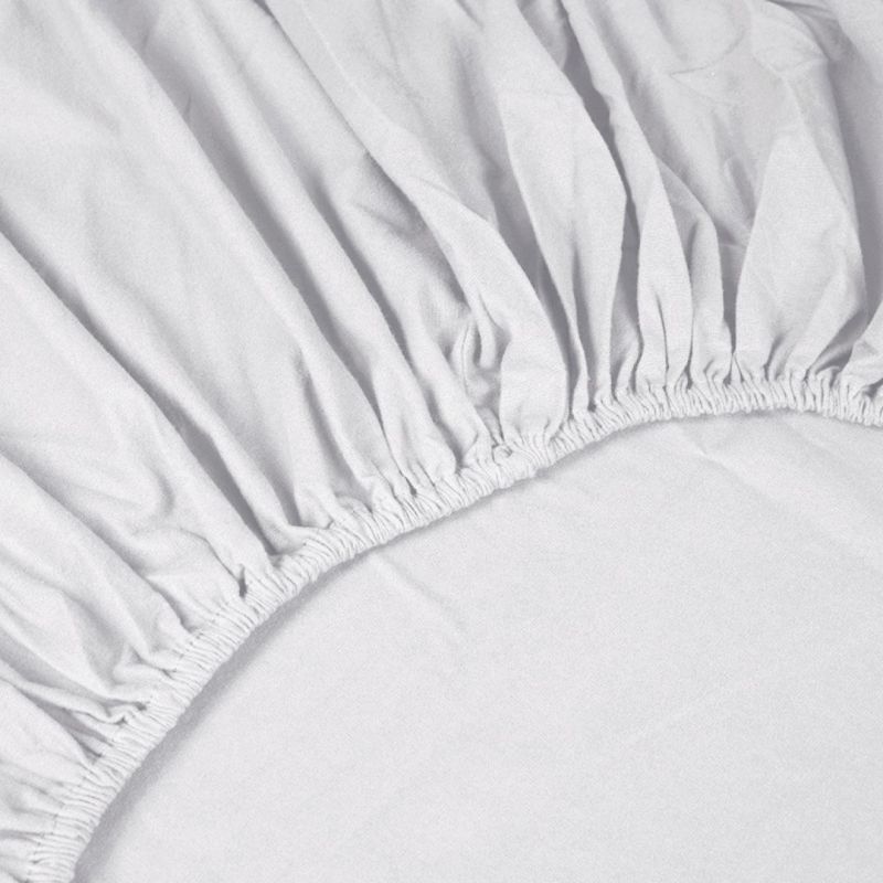 Kayori hoeslaken Atsui Flanel - Wit 