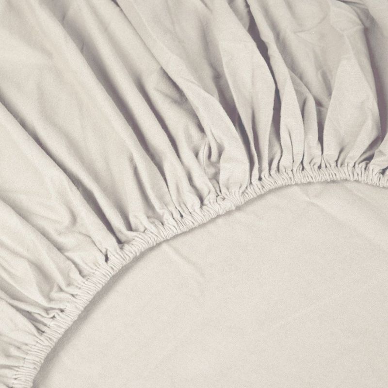 Kayori topperhoeslaken Atsui Flanel - Zand 