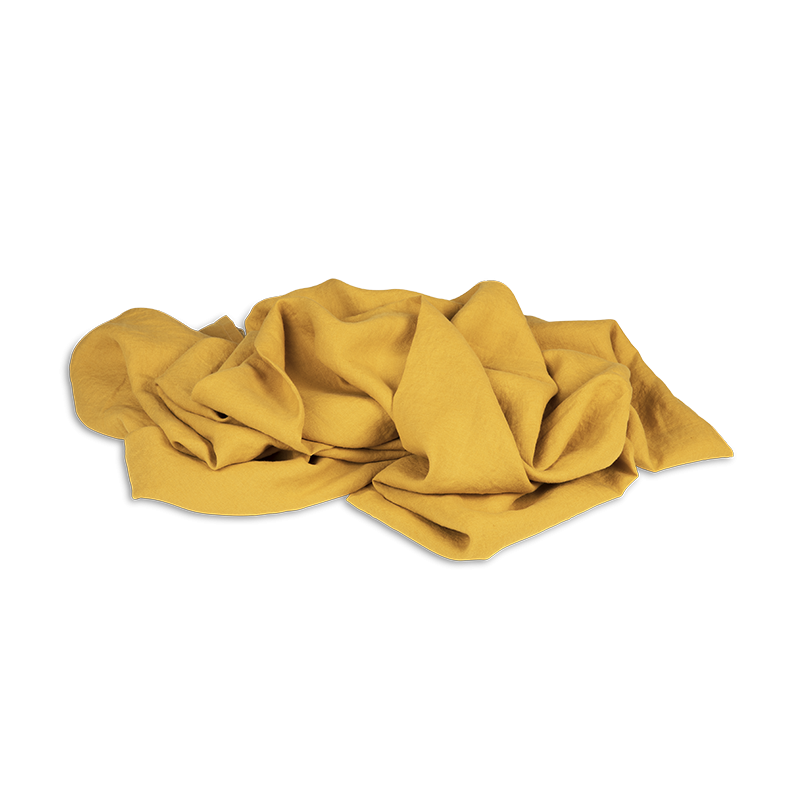 Kayori Nikko - Plaid - Linnen - 150/220 - Goud