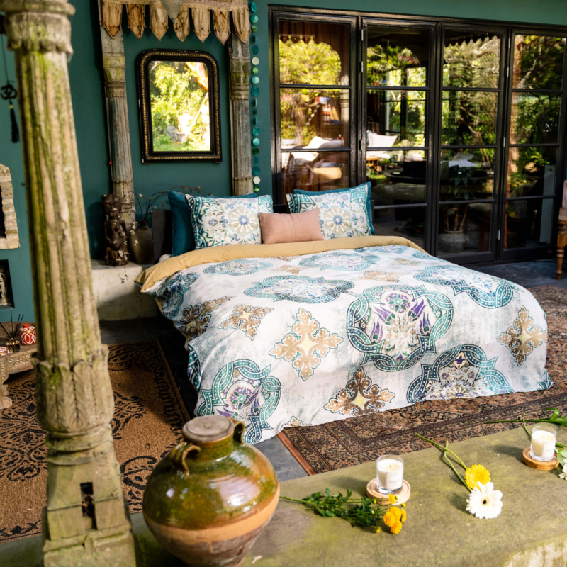 Kayori - Yahya - Påslakan  - Bomull Satin - 220x220