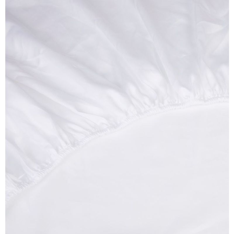 Kayori Splittopperhoeslaken Oyasumi Tencel - Wit