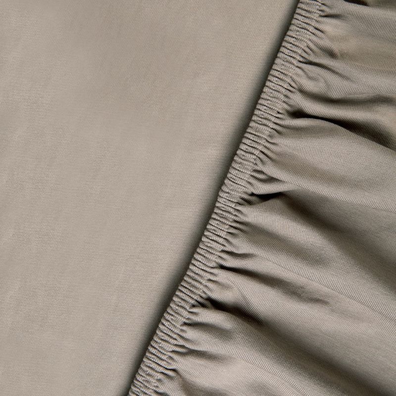 Kayori Shizu Splittopper hoeslaken stretch Jersey - Taupe